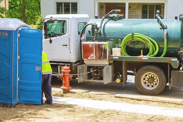 workers at Porta Potty Rental of Pekin